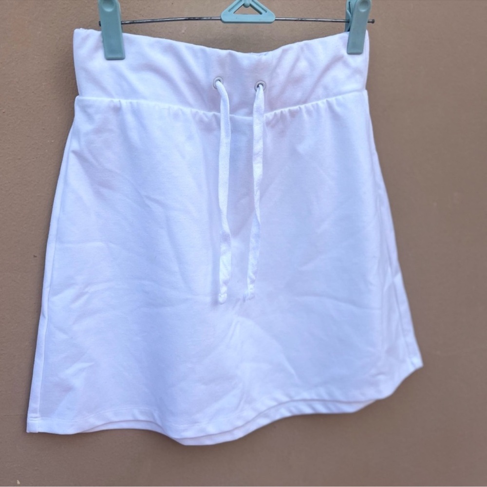 Wild Fable White Skirt with Drawstring
